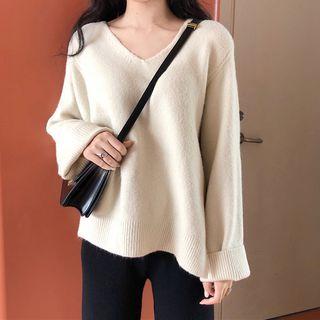 Sweater / Wide-leg Pants