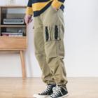 Tie Cuff Cargo Pants