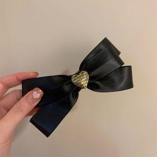 Ribbon Heart Hair Clip