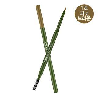 Nature Republic - Micro Slim Brow Pencil (#01 Peanut Brown)