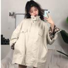 Zip Jacket Khaki - One Size