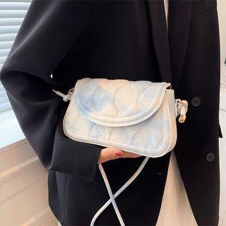 Tie Dye Flap Crossbody Bag