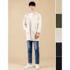 Dual-pocket Single Button Jacket
