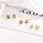Christmas Rhinestone Alloy Earring
