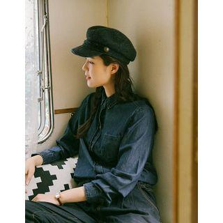 Wool Blend Marine Cap One Size