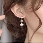 Gingko Drop Earring / Clip-on Earring