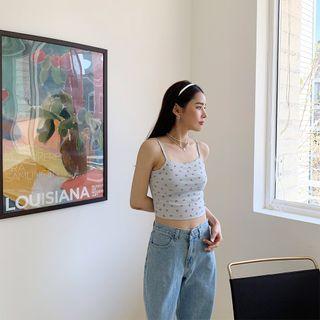 Cherry Patterned Camisole Top