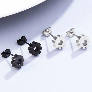 Gear Stainless Steel Earring
