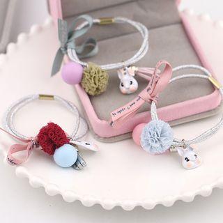 Hair Tie With Rabbit Charm