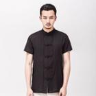 Chinese-style Frog-button Shirt