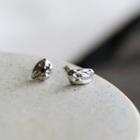 Irregular Sterling Silver Earring 1 Pair - Silver - One Size