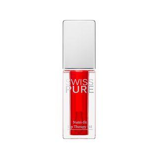Swiss Pure - Nutri-fit Lip Therapy Oil #plum Red 4.3g