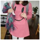 Smiley Face Print Pullover