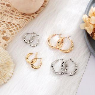 Ring Drop 925 Sterling Silver Earring