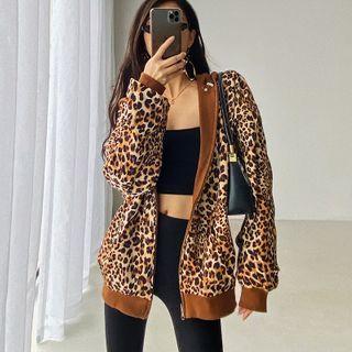 Reversible Loose-fit Hooded Jacket