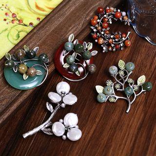 Plant Brooch