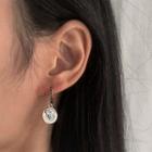 Moon & Star Sterling Silver Dangle Earring 1 Pair - Eh0985 - Earrings - Silver - One Size