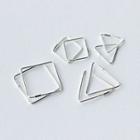 Metallic Geometric Earring