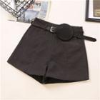 Set: High-waist Shorts + Waist Bag