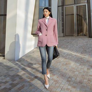 [black Label] Handmade Woolen Blazer