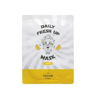 Village 11 Factory - Daily Fresh Up Mask (lemon) 1pc 20g