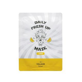 Village 11 Factory - Daily Fresh Up Mask (lemon) 1pc 20g