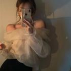Long-sleeve Mesh Top / Pants