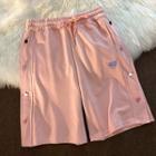 Heart Side Button-up Shorts