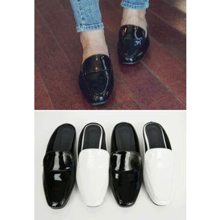 Patent Slid Sandals