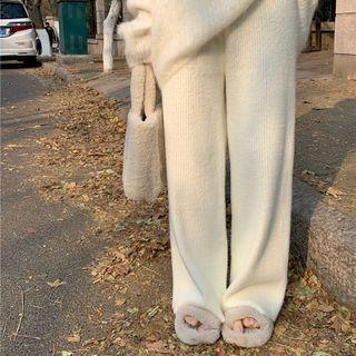 Wide Leg Pants 7875 - Pants - White - One Size