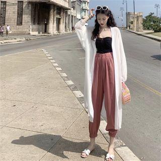 Light Jacket / Camisole Top / Harem Pants