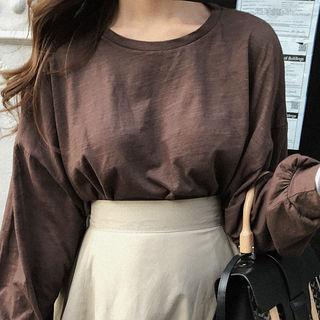 Drop-shoulder Boxy-fit Sweatshirt