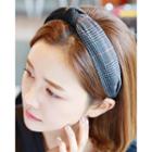 Knotted Glen Plaid Hair Band