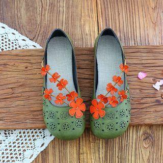 Perforated Flower Flats