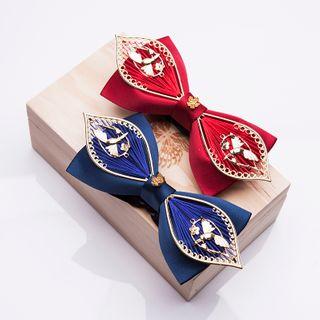 Bird Applique Bow Tie