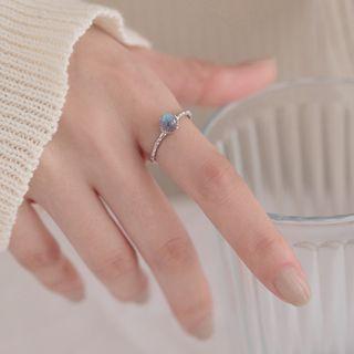 Moonstone Sterling Silver Ring