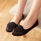 Studded Pointy Flats