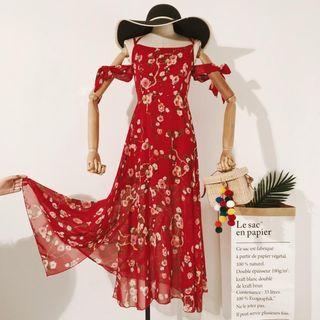 Open Back Floral Sundress