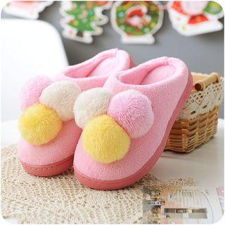 Pom Pom Slippers
