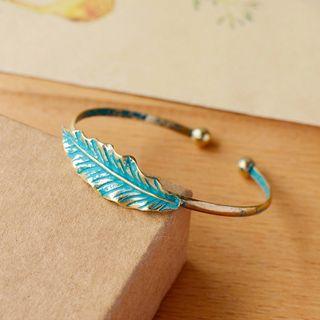 Bronze Leaf Bangle