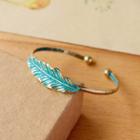 Bronze Leaf Bangle