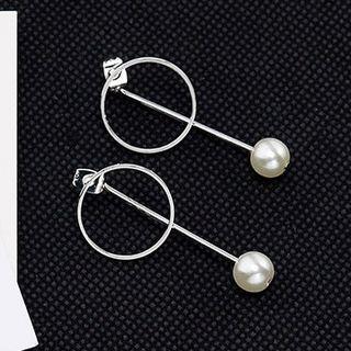 Piped Drop Earrings