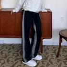 High-waist Two Tone Jeans
