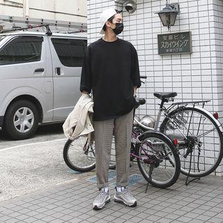 Houndstooth Harem Pants