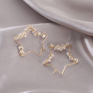Metallic Hoop Earring (various Design)