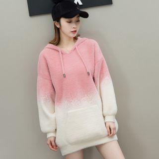 Gradient Hooded Sweater