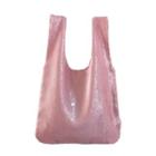 Sequined Shopper Bag Pink - One Size