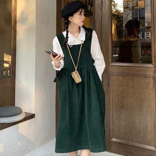 Midi Jumper Dress / Blouse