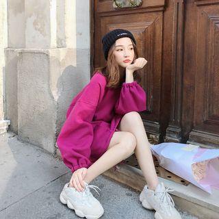 Lantern-sleeved Sweater