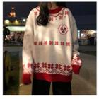 Christmas Santa Knit Sweater